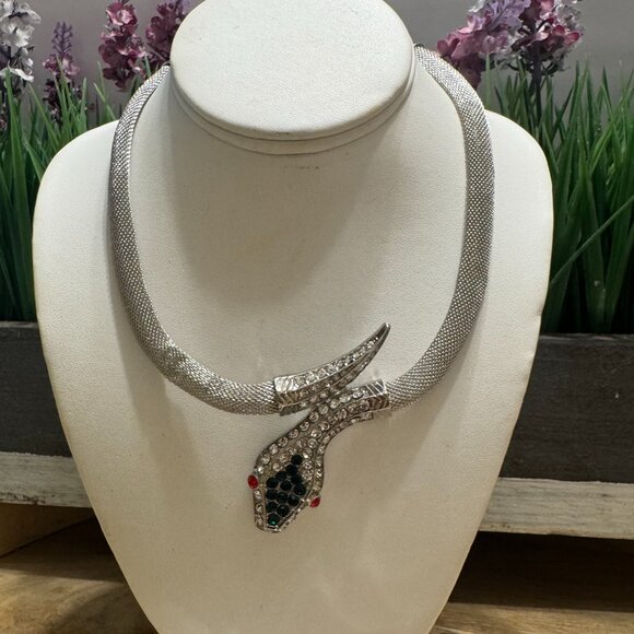 Denkays tribal necklace,statement necklace, African necklace,large neckl… - Picture 2 of 5